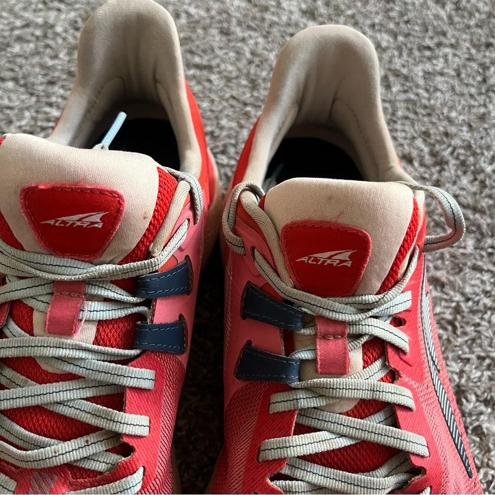 Women's Altra Provision 6 Running Shoes Orange / Red Size 10.5 Walking Sneakers - Picture 3 of 10